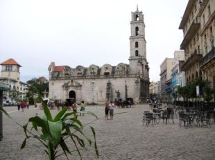 Praza de San Francisco, onde terá lugar a inauguración