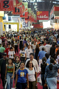 Unha imaxe da Bienal do Livro de Sao Paulo