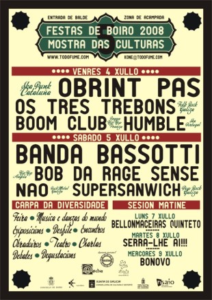 Cartel da Mostra das Culturas 2008