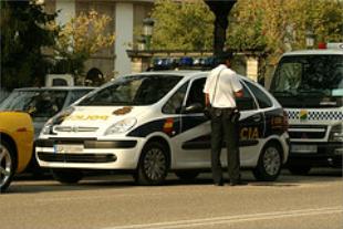 Coche da Policía Nacional