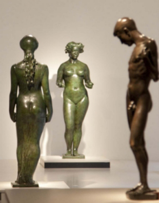 "Estacións". Bronce, 1910-11