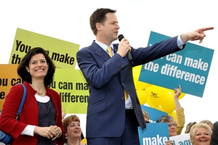 Nick Clegg -usando o anglicismo-, un 'bluff'