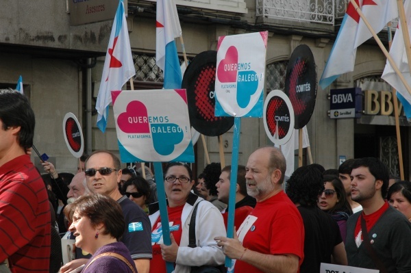 Manifestación Queremos Galego